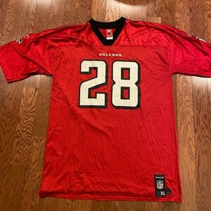 Reebok Atlanta Falcons Warrick Dunn Jersey # 28 Size XL